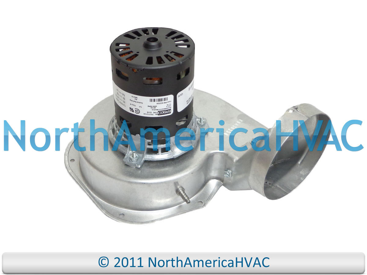 OEM Intertherm Nordyne Miller Furnace Inducer Motor Exhaust Vent